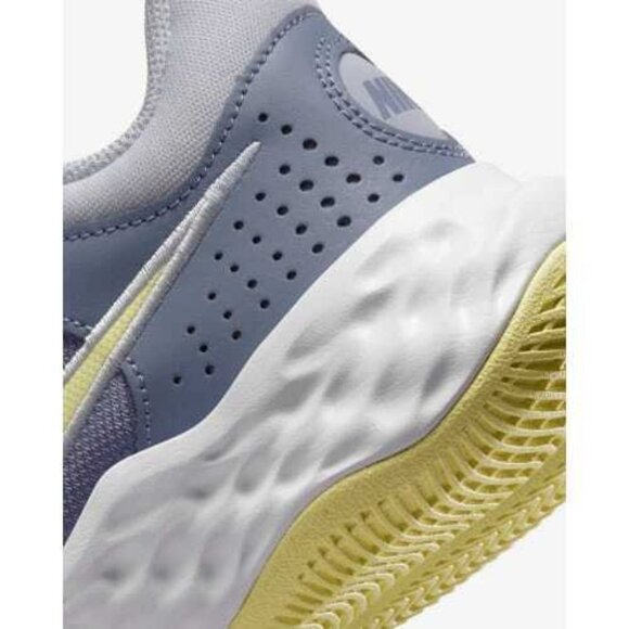 Nike Fly.By Mid 3 Mens Basketball Shoes Blue Gray Yellow DD9311-401 NEW Multi Sz - Picture 9 of 9